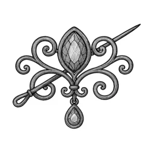 گل سینه / Brooch