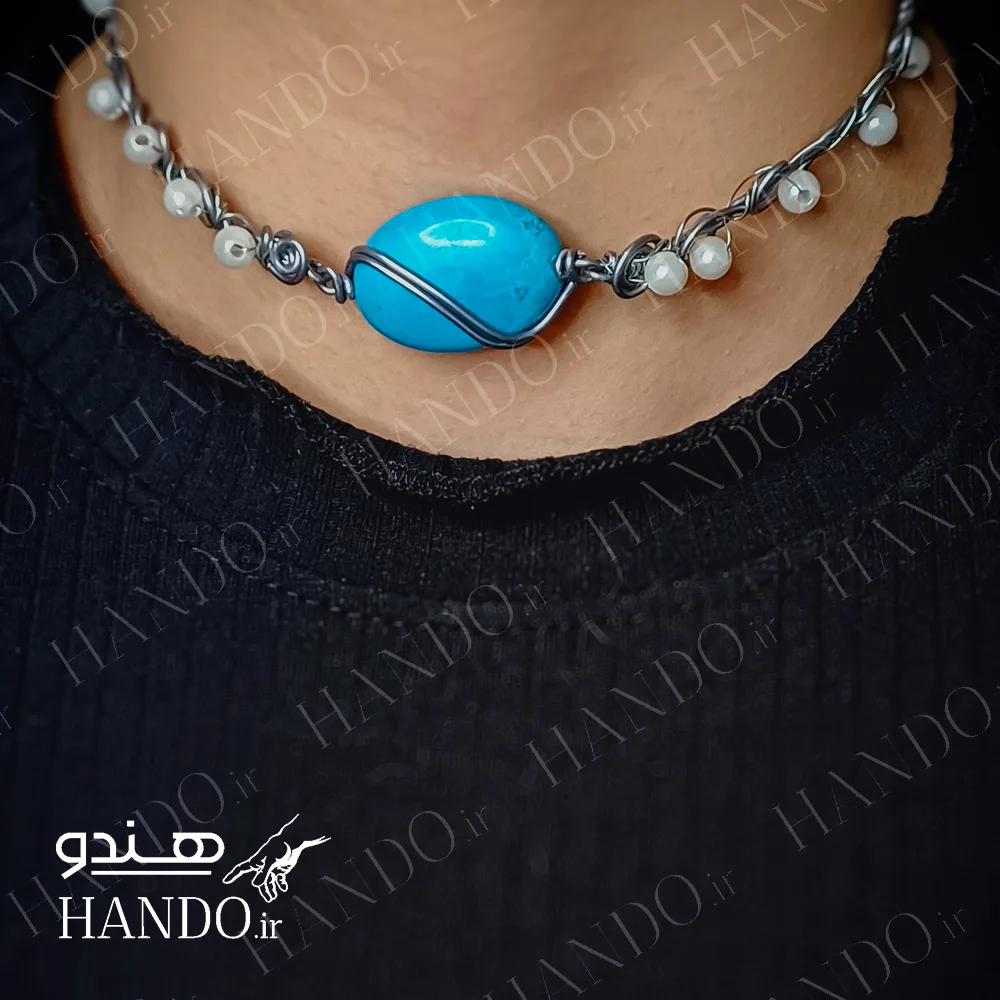 choker-blue چوکر بلوئورا / Blueaura - تصویر 2