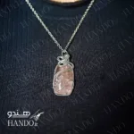 گردنبند رز کوارتز