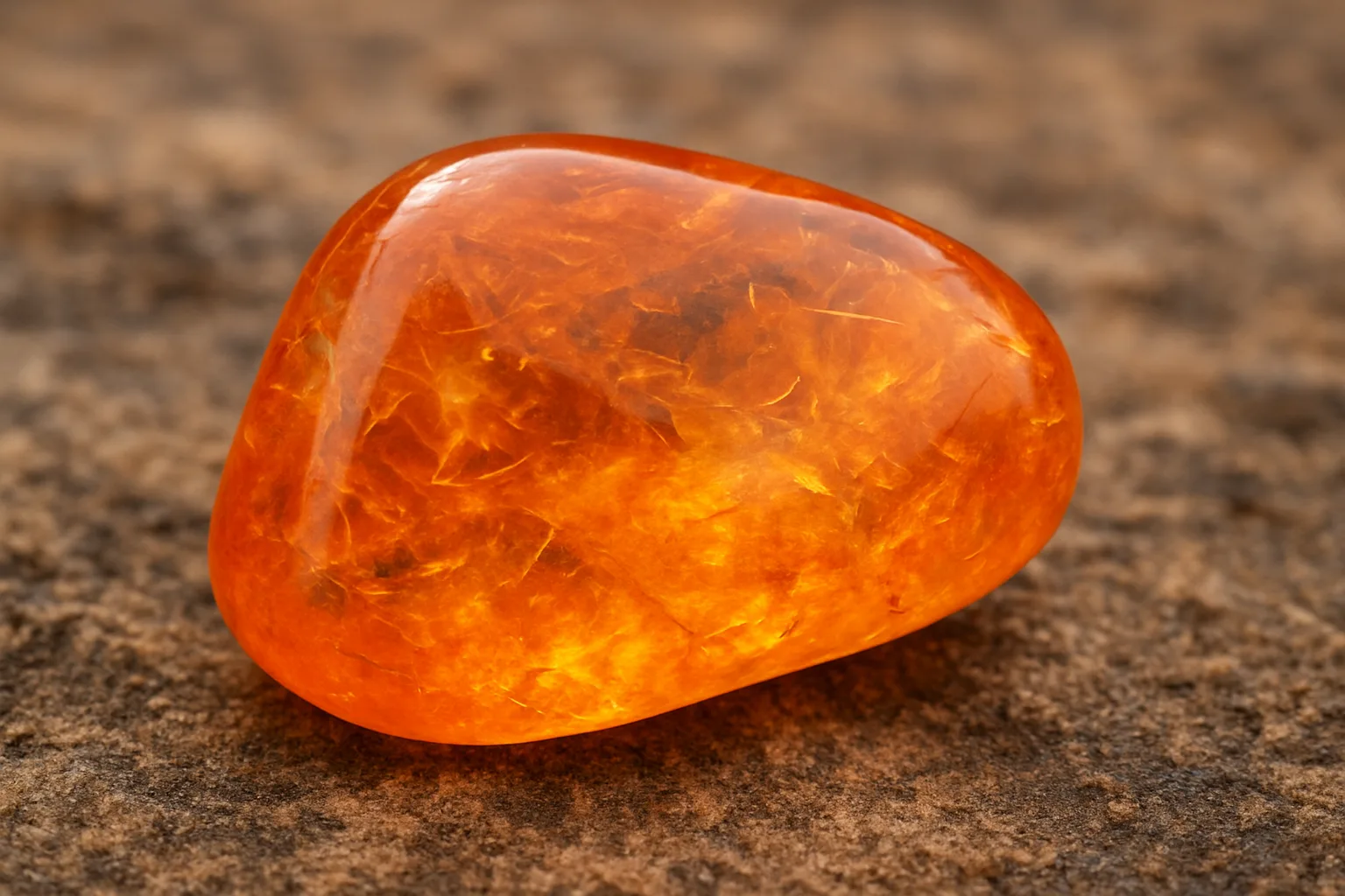 کوارتز نارنجی / Orange quartz 1 کوارتز نارنجی / Orange quartz