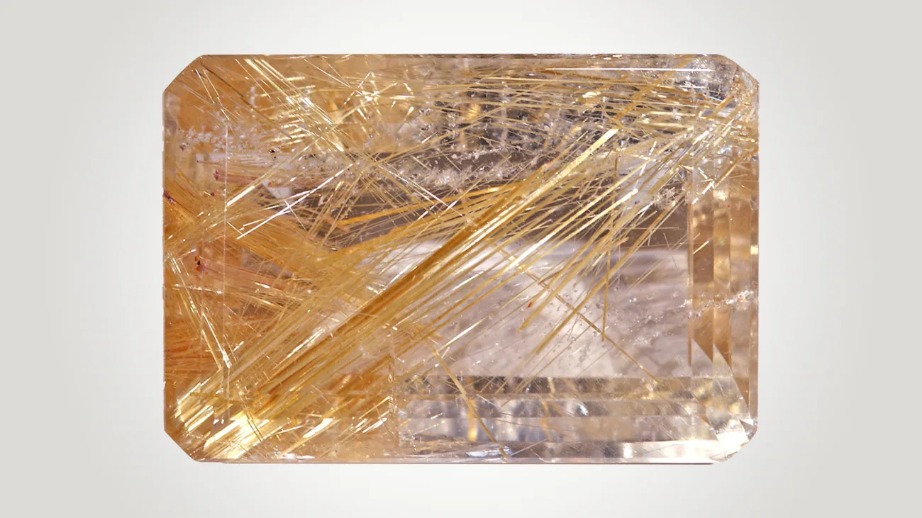 کوارتز مویی (روتیل) / Rutile Quartz