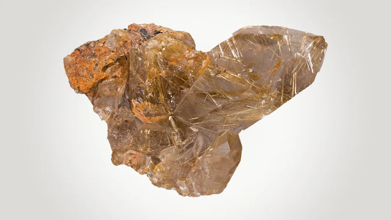 کوارتز مویی (روتیل) / Rutile Quartz 4 کوارتز مویی (روتیل) / Rutile Quartz