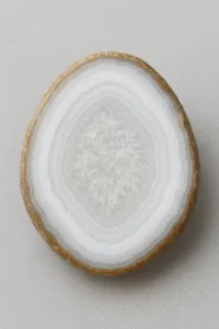 سنگ عقیق سفید / White agate
