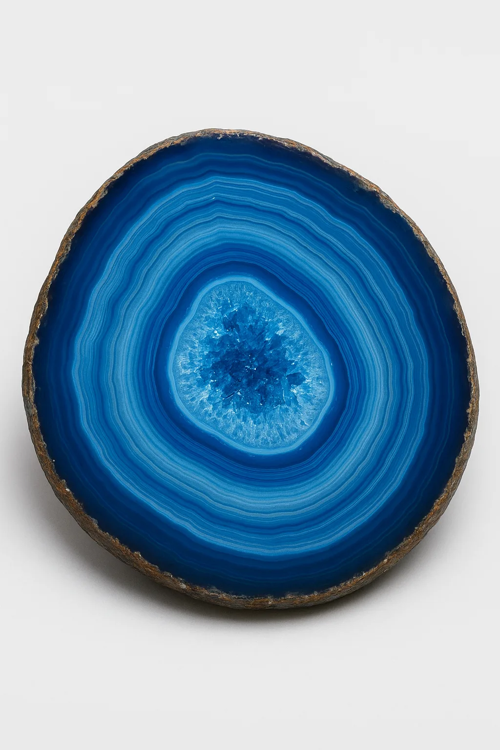 سنگ عقیق آبی / Blue agate 1 سنگ عقیق آبی / Blue agate