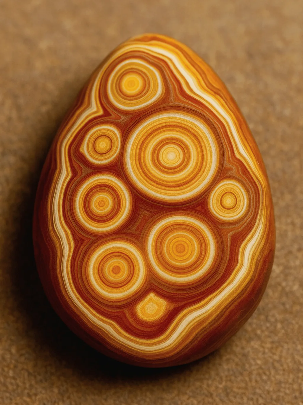 سنگ عقیق باباقوری / Eye agate 1 سنگ عقیق باباقوری / Eye agate