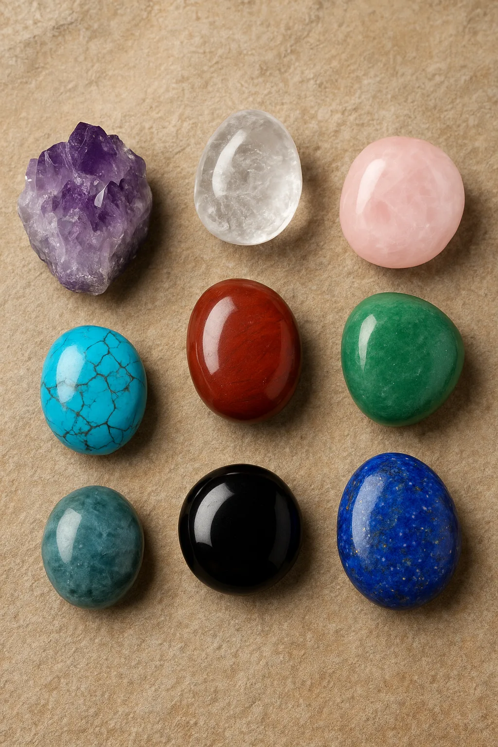 محبوب‌ترین سنگ‌های انرژی درمانی در یک نگاه