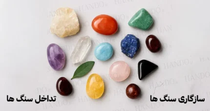 کدام سنگها با هم سازگارند؟ بررسی کامل ترکیبهای مفید و مضر کریستالها تداخل سنگ