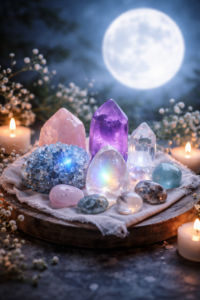 معرفی سنگ‌هایی که با انرژی و نور ماه کامل شارژ می‌شوند