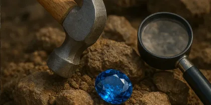 کشف سنگ‌های قیمتی؛ از شناسایی تا استخراج با ساده‌ترین ابزارها
