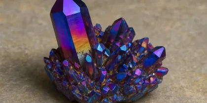 کوارتز تیتانیوم / Titanium quartz