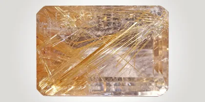 کوارتز مویی (روتیل) / Rutile Quartz